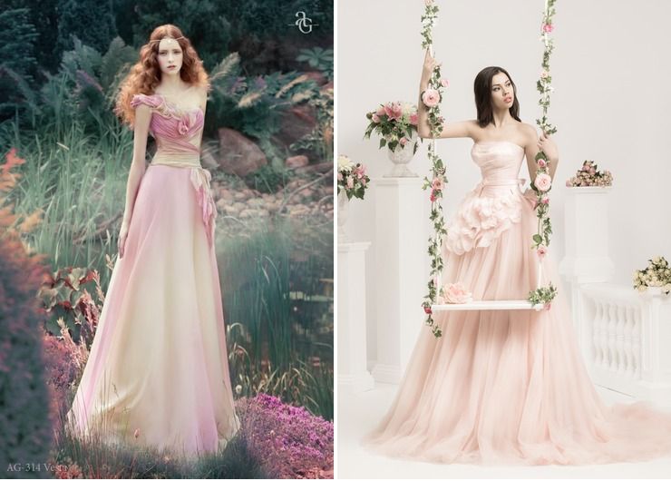Wedding dresses Pink in Summer European