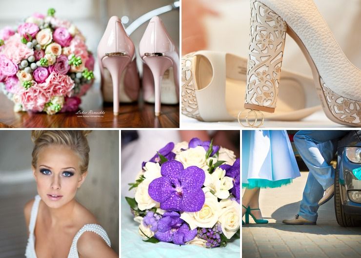 Breakfast at tiffany's pink wedding shoes