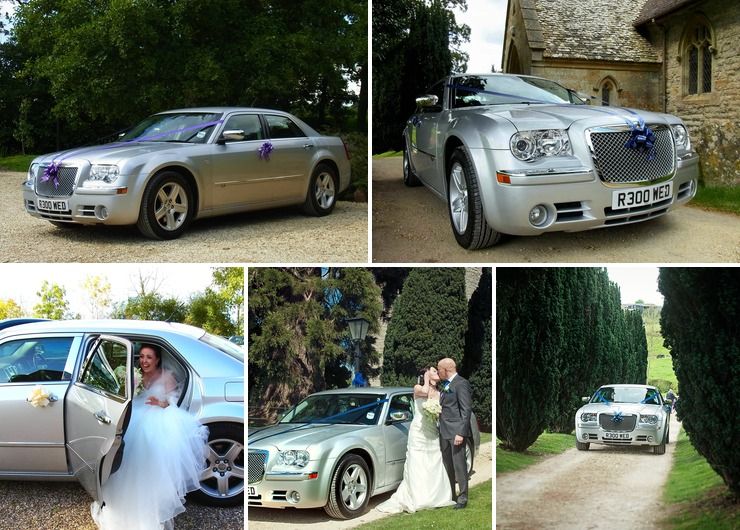 Our Chrysler 300c attending weddings throughoutGloucestershire