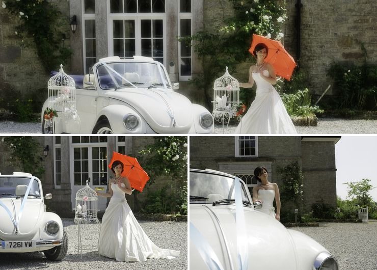 Ringo our VW Beetle Cabriolet ideal for that summer Wedding