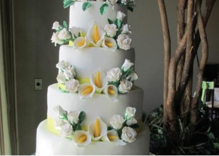 Jenna's Wedding Cake
