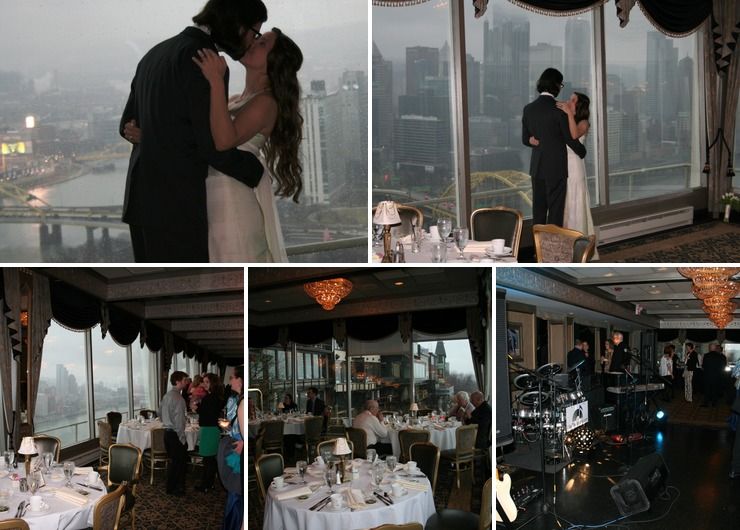 Wedding at the LeMont Restaurant in Pittsburgh, PA