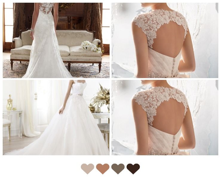 Wedding dresses Ivory