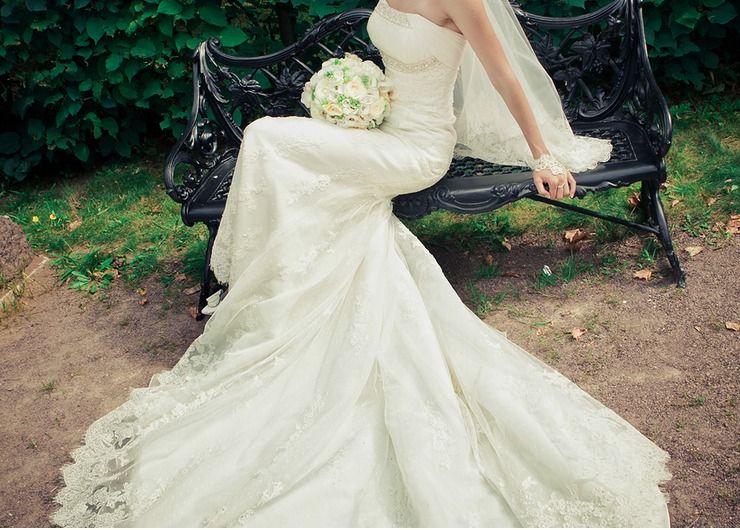 Ivory bridal style