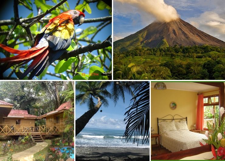travel through Costa Rica with the Holland Hotels
