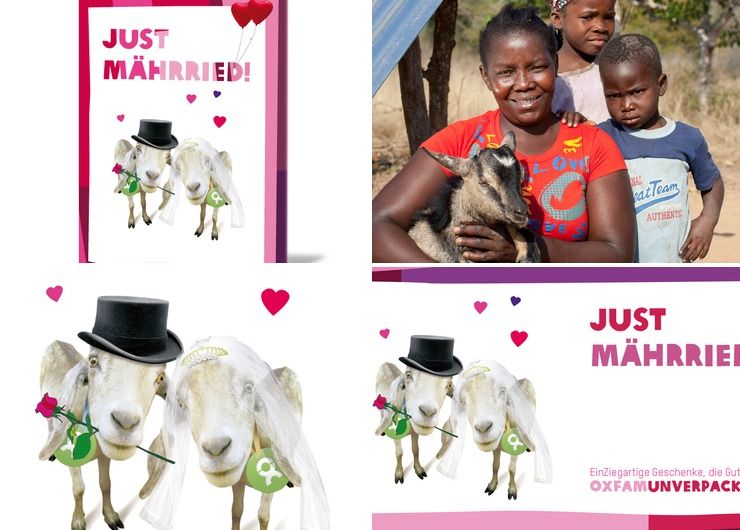 Charity-Hochzeitsgeschenke von OxfamUnverpackt.de