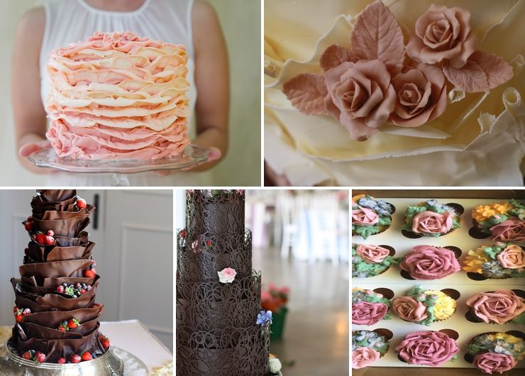 Kanya Hunt wedding cake creations