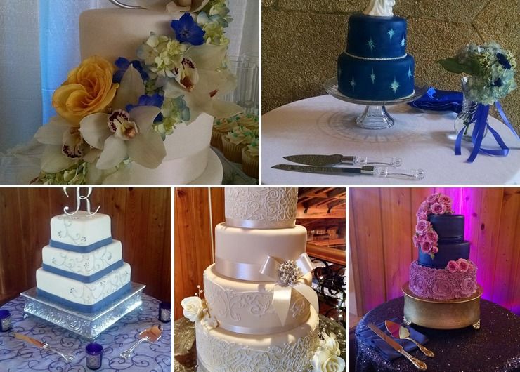 Fondant Wedding Cakes