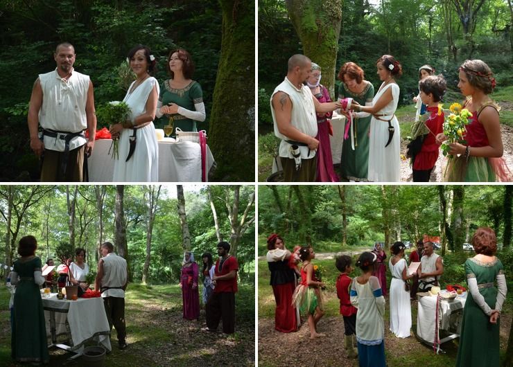 Celtic wedding ceremony - Druidism