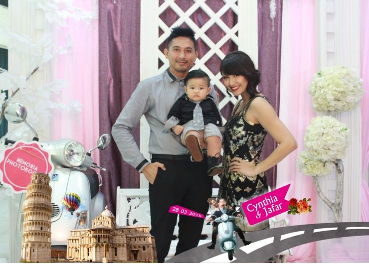 Mrs. Sharena family in Chintya & Jafar wedding. Central Jakarta.