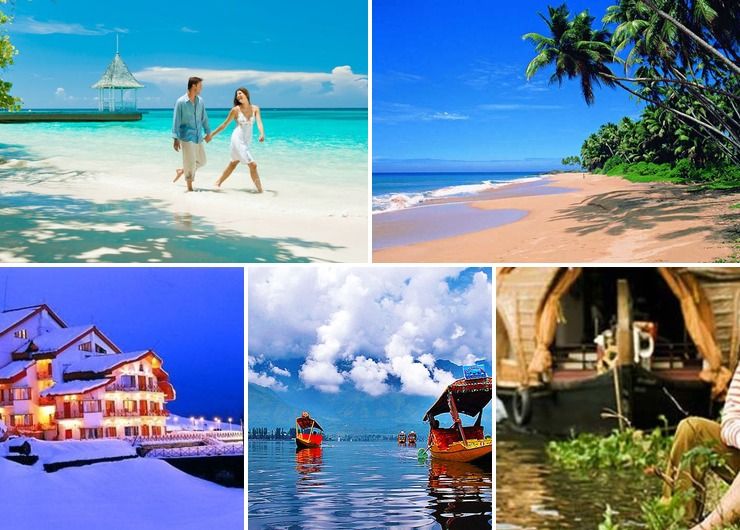 Most Romantic Places for Honeymoon