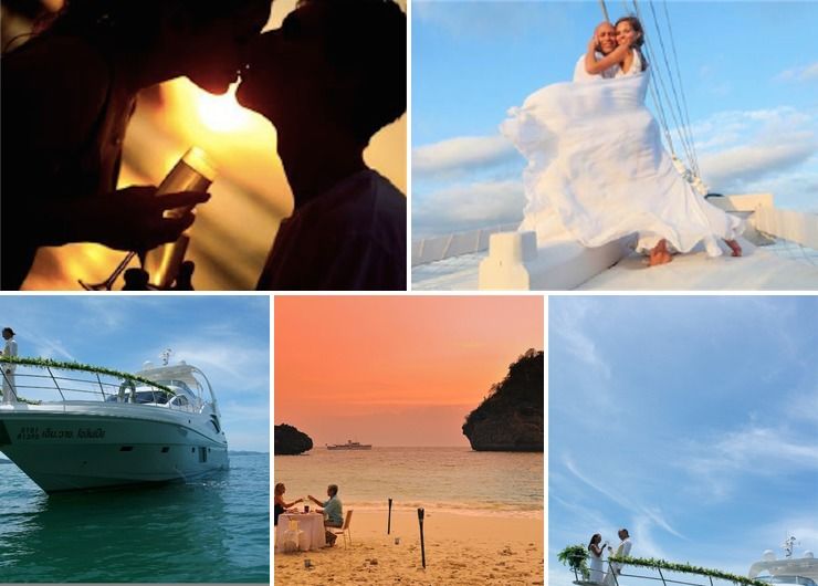 Honeymoon charter in South East Asia