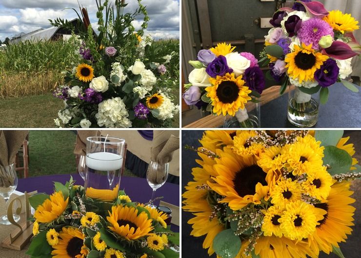 Summer Sunflower Wedding