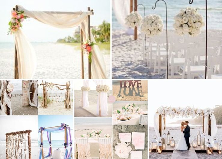 Beach wedding inspirations