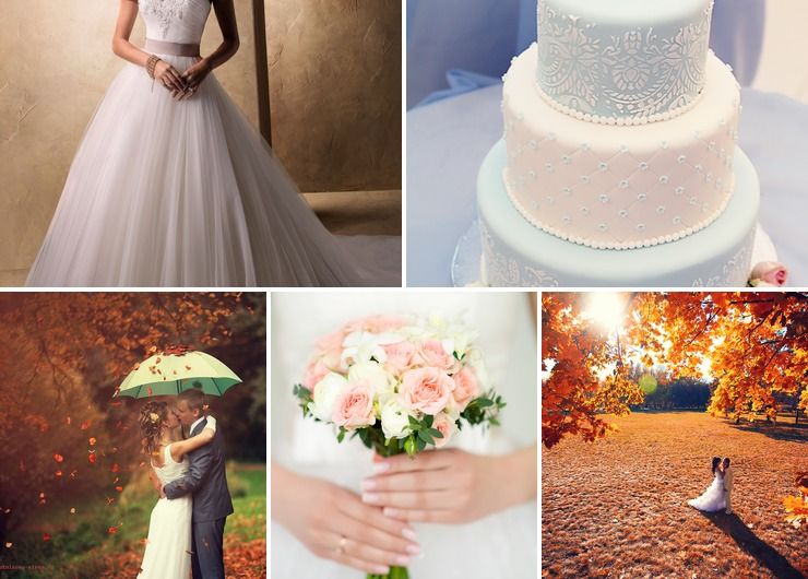 Wedding dresses Pink in Autumn Vintage