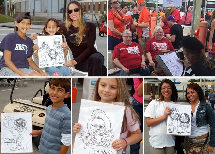Live Caricature Drawings