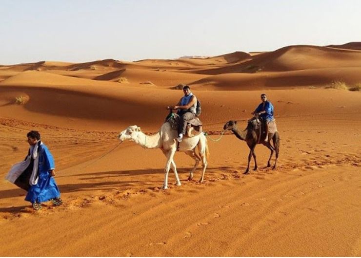 Camel Trekking & Night in the Desert Erg Chabbi Merzouga Morocco