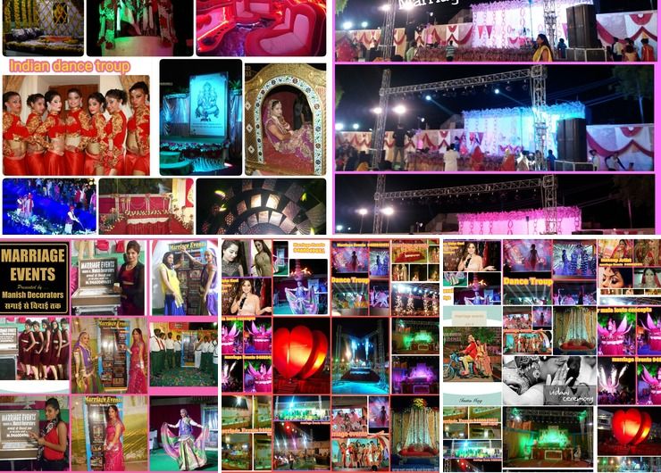 Marriage Events presented by manish Decorators
