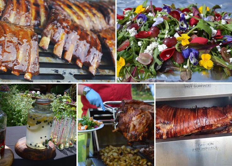 Flame BBQ Wedding catering to impress
