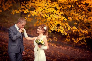 Autumn real weddings