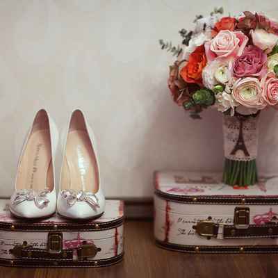 French pink bridal style