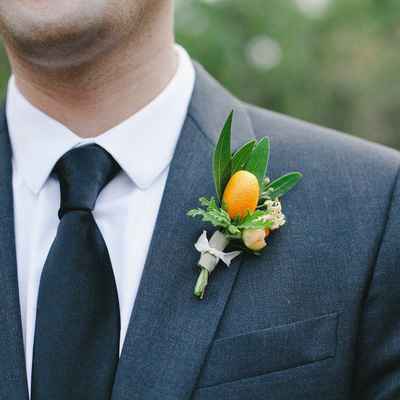 Orange buttonhole