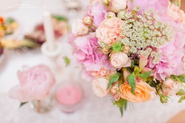 Pink wedding floral decor Pink wedding floral decor