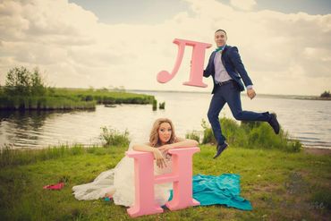 Pink real weddings