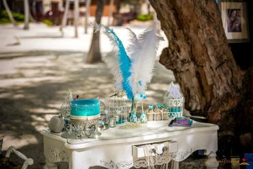 Blue photo session decor Blue photo session decor