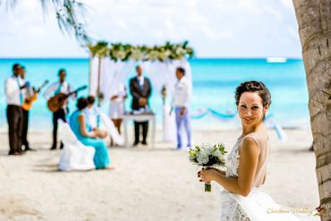 Beach blue real weddings