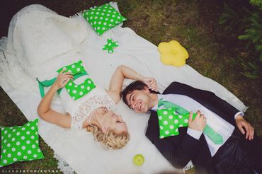 Green real weddings