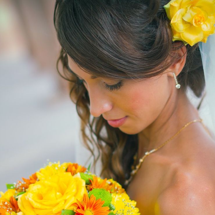 Bridal style Red in Autumn Rustic