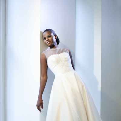 Ivory short wedding dresses