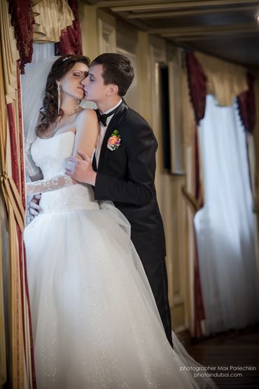 European white long wedding dresses