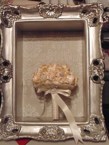 Ivory alternative wedding bouquet