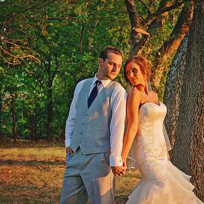 Grey long wedding dresses