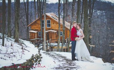 Winter long wedding dresses