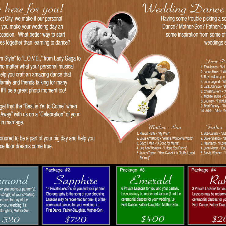 Wedding Brochure & Packages