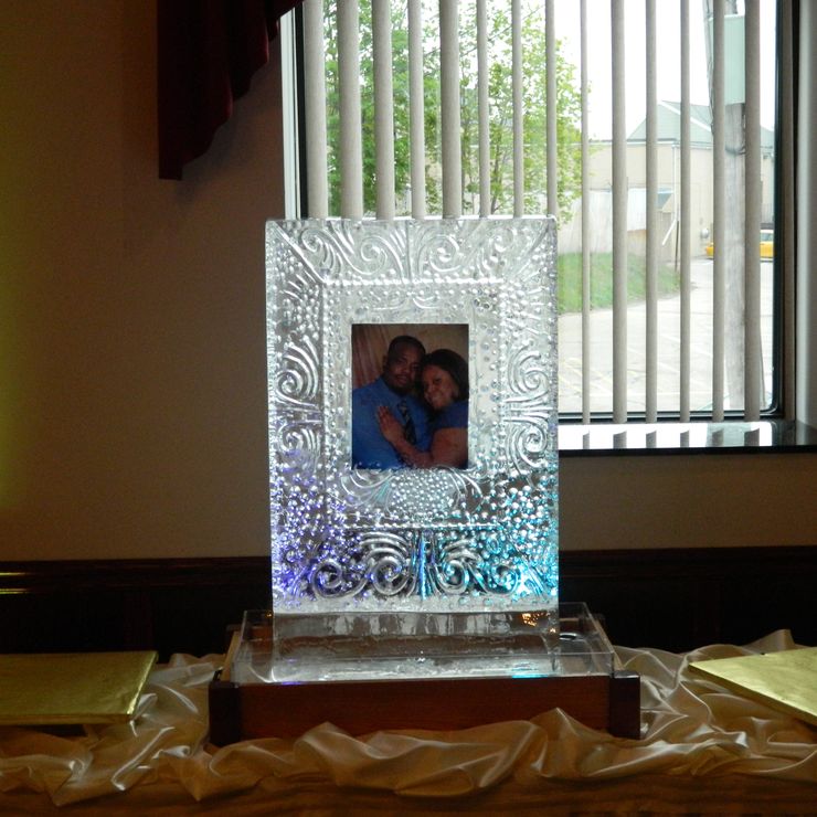 Ice Sculpture Centerpieces from Eyes4ice