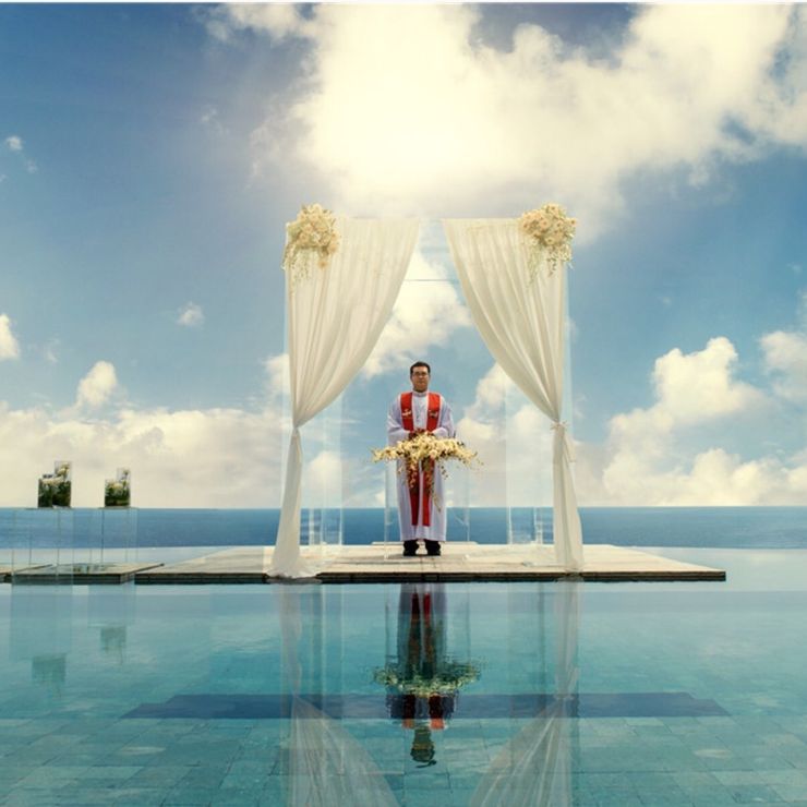 The Sky Mirror Wedding Blessing - Bali