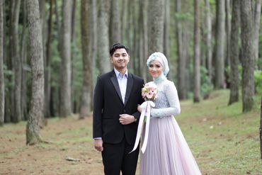 Ethnical pink long wedding dresses