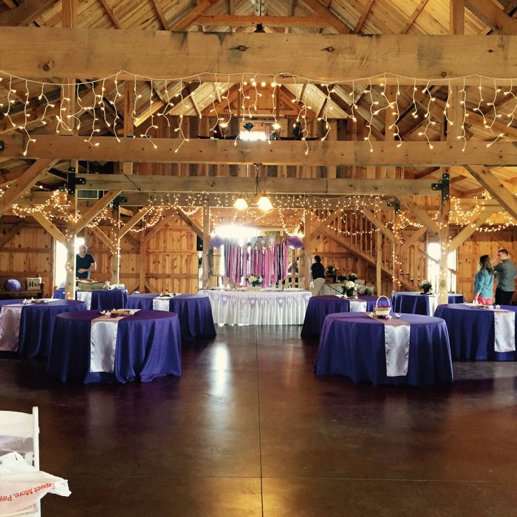 Indoor March wedding