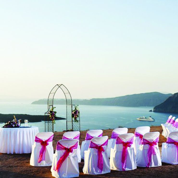 Dream Wedding in Santorini