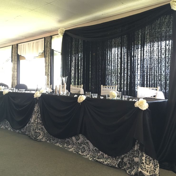 Black and White Damask P2 Wedding Collection