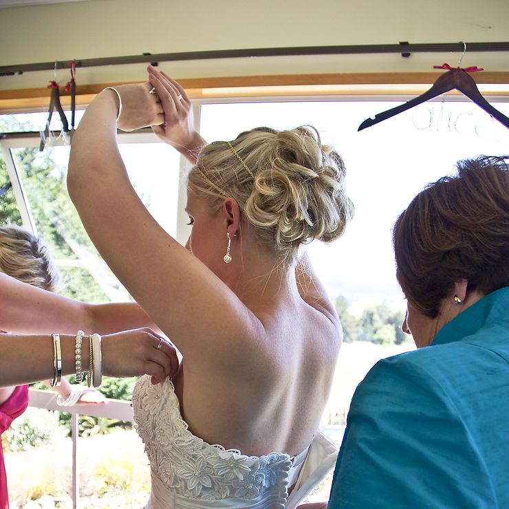 Wedding party photos