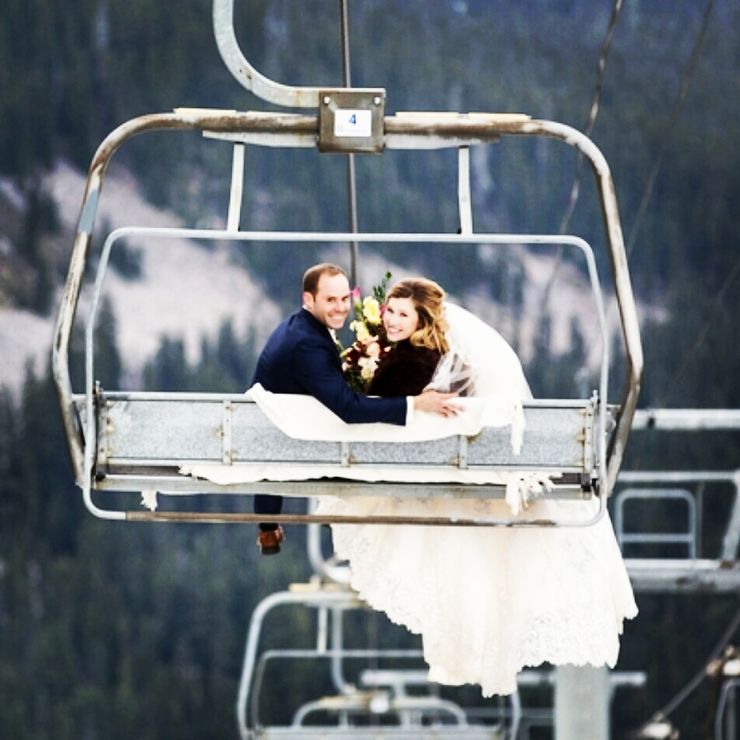 Robby and Carries wedding at White Pass. Kira Baron photography