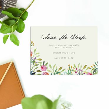 White wedding invitations