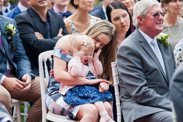 Outdoor kids at wedding