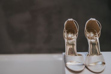 Ivory wedding shoes