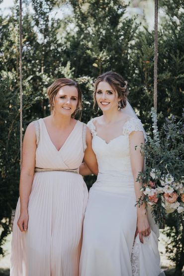 White outdoor long wedding dresses